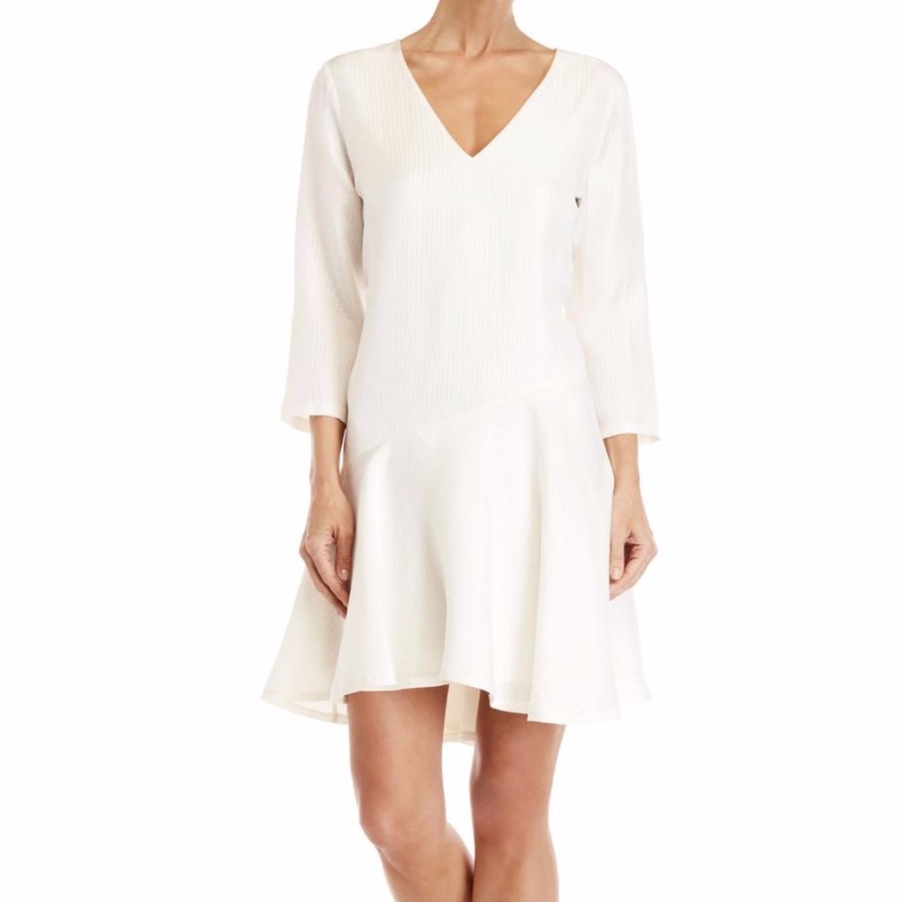 NWOT Club Monaco Silk Darti Dress